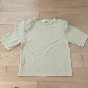 Mango Shoulder Padded Tee Sz XS/S